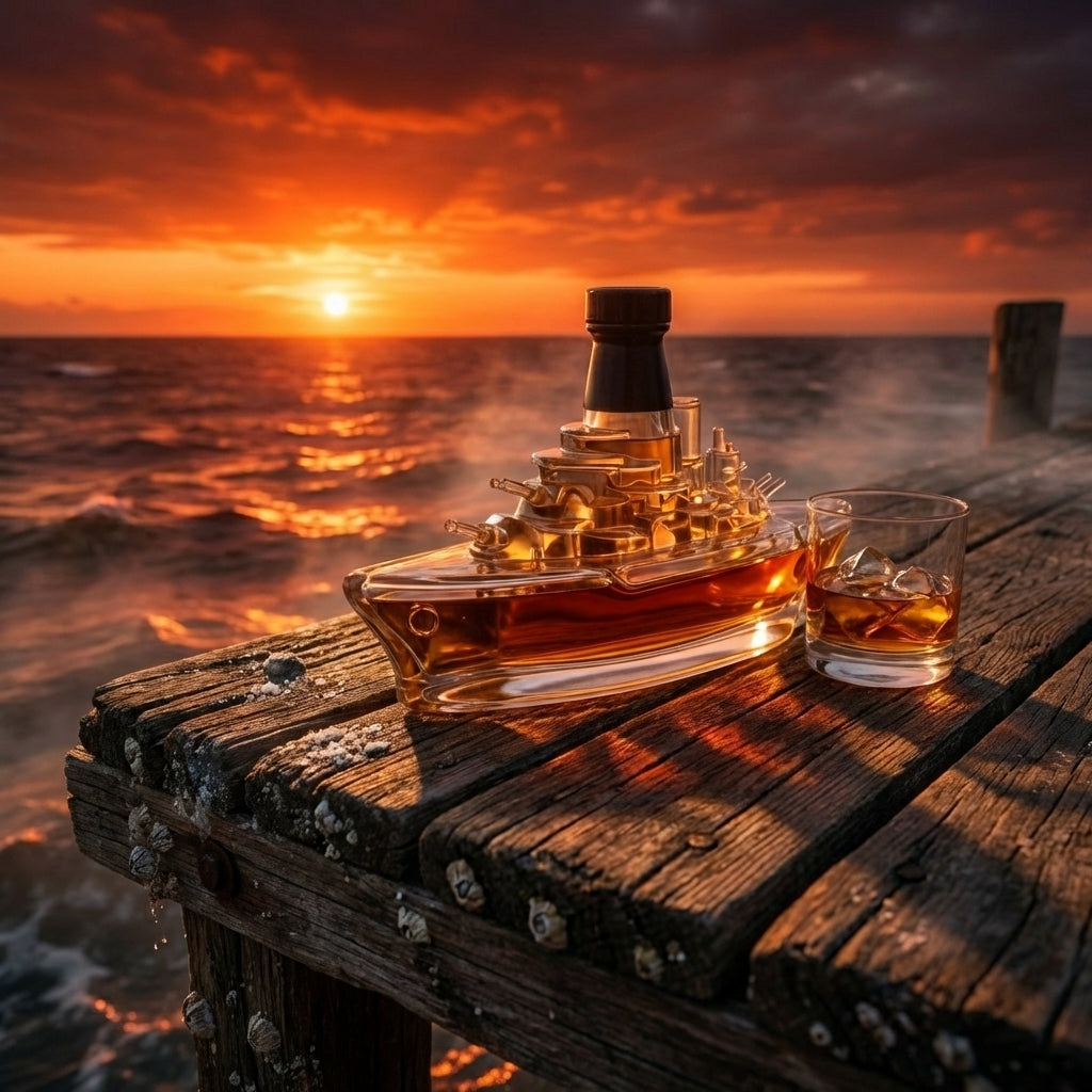 Whiskykaraf – Marineudgave – billede 6