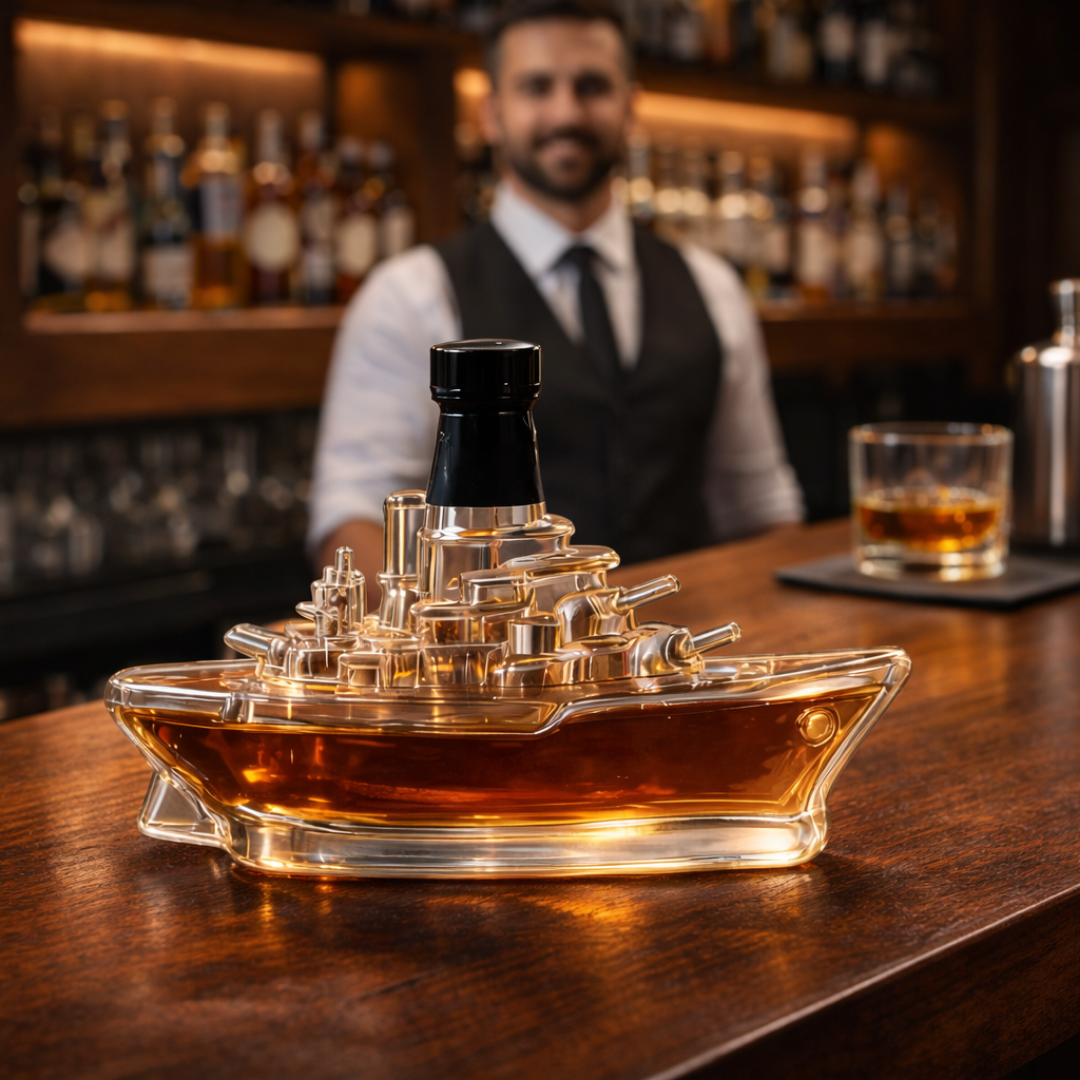 Whiskykaraf – Marineudgave – billede 7