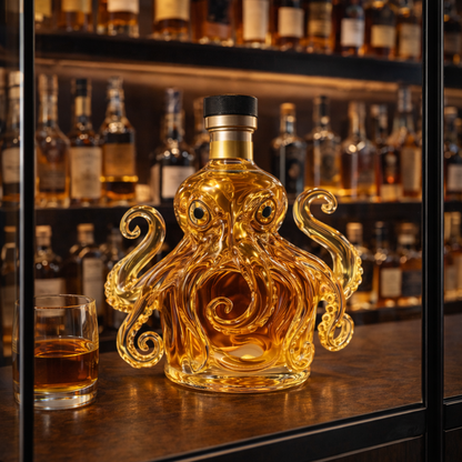 Whiskykaraf – Blæksprutte – billede 4