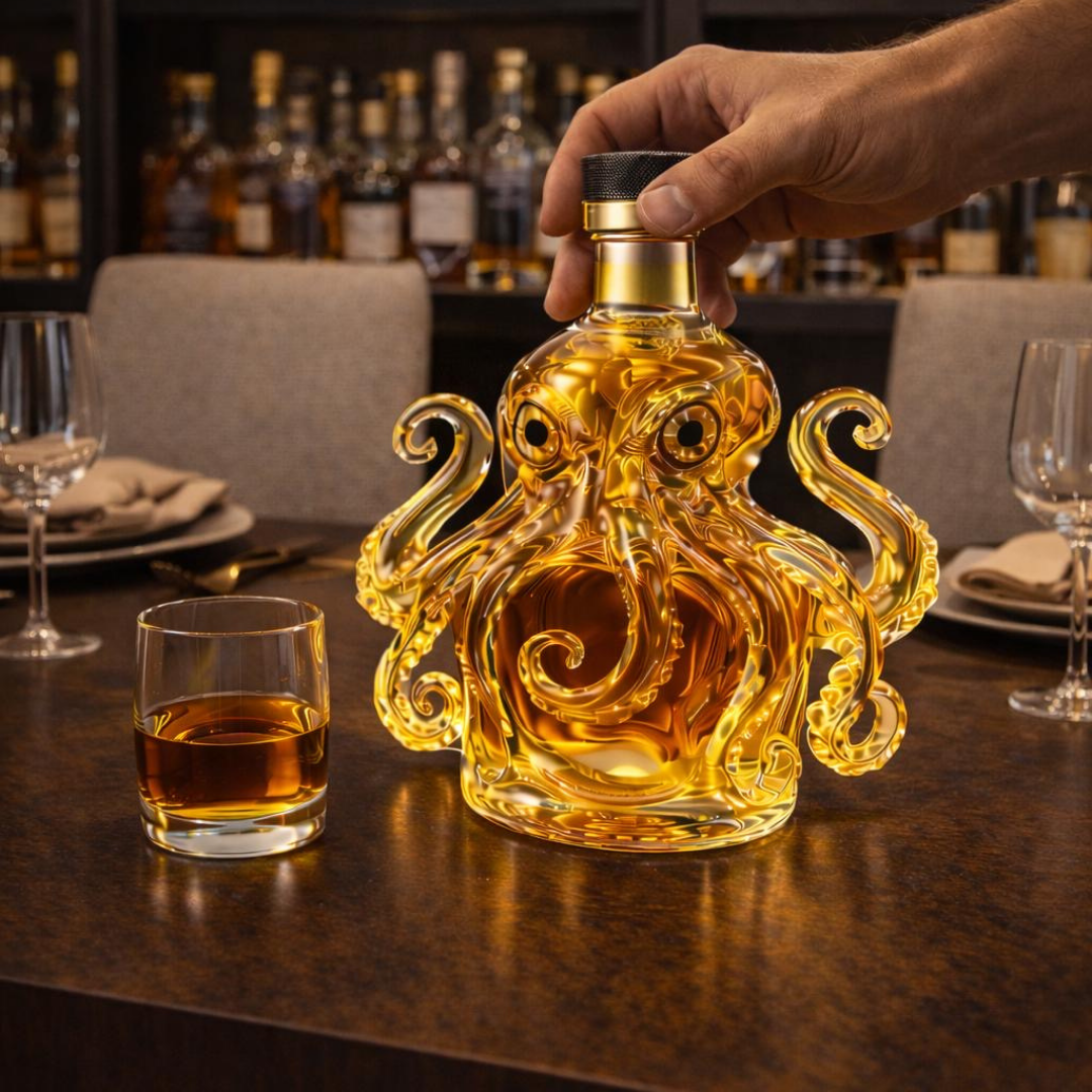 Whiskykaraf – Blæksprutte – billede 6