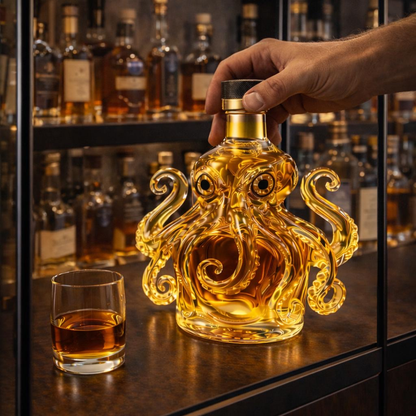 Whiskykaraf – Blæksprutte – billede 7
