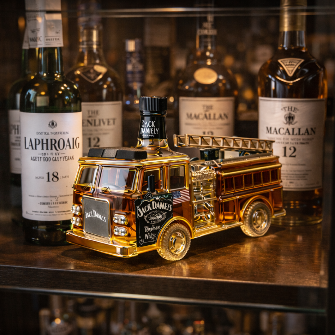 Whiskykaraf – Brandbilsudgave – billede 1
