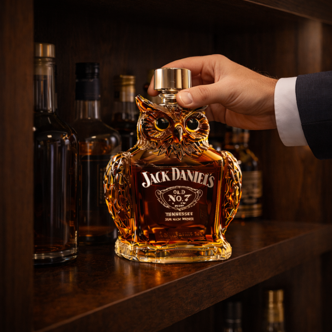 Whiskykaraf – Ugleudgave – billede 2