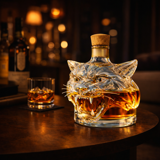 Whiskykaraf – Tiger – billede 1