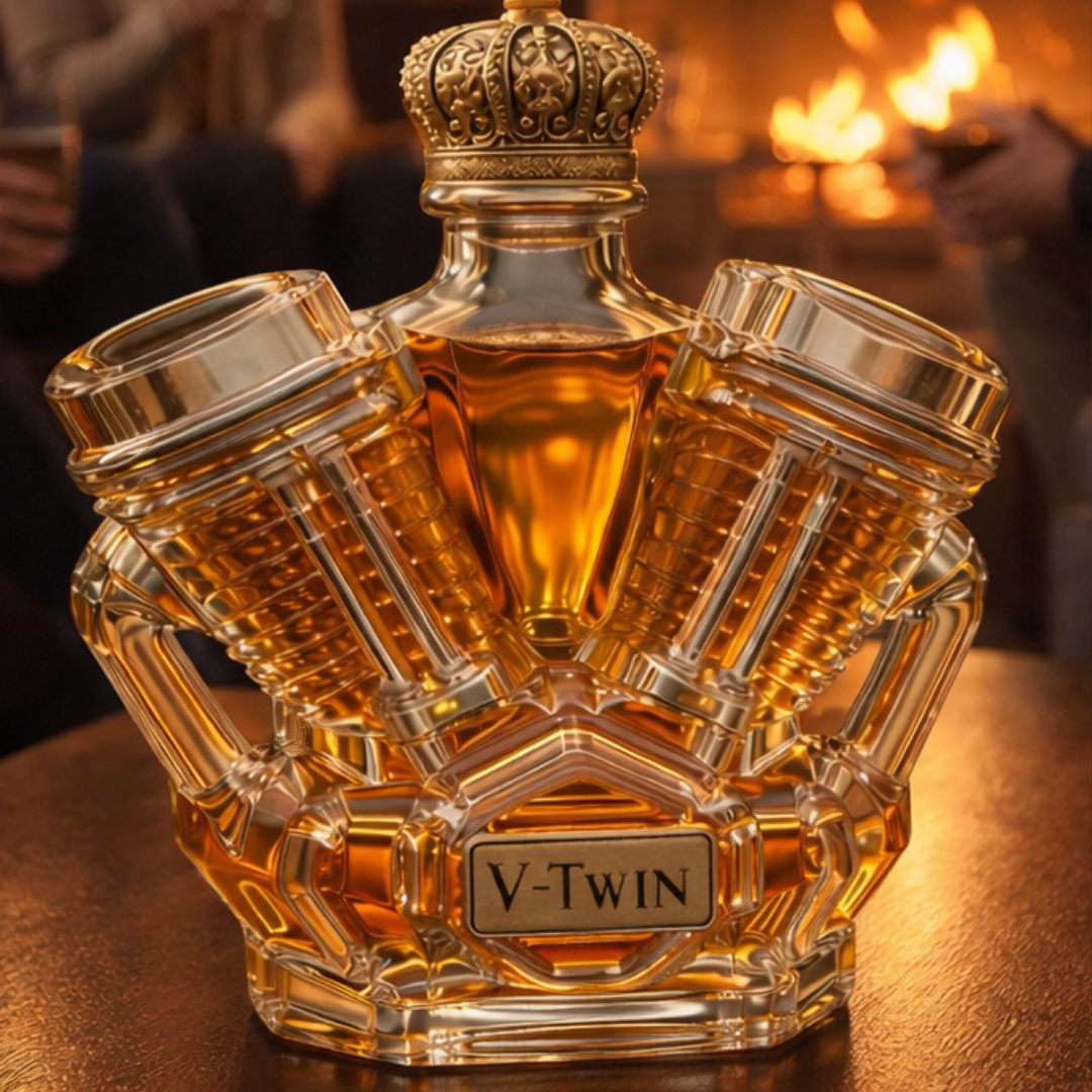 Whiskykaraf – Klassisk V8-udgave – billede 2