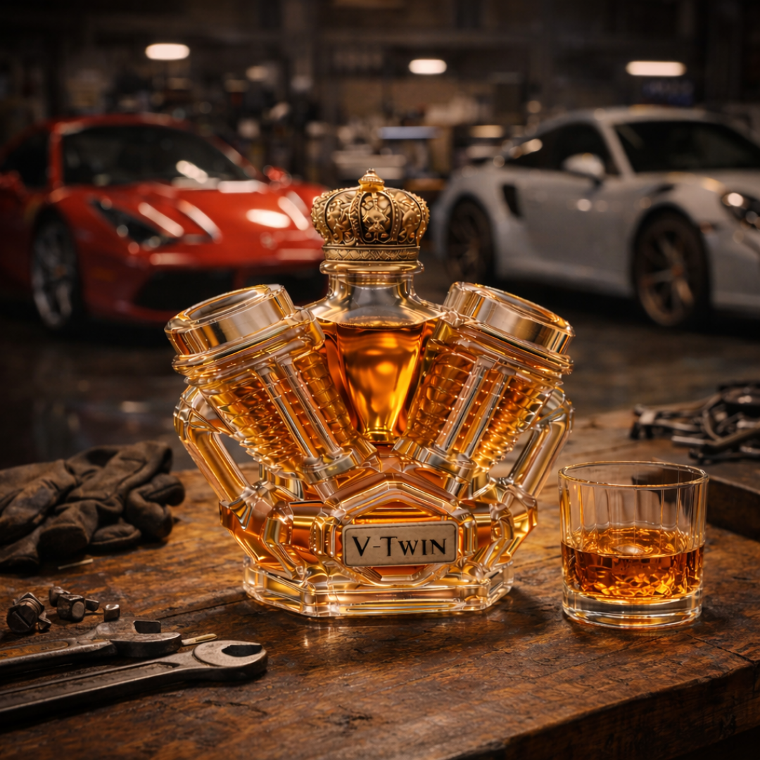 Whiskykaraf – Klassisk V8-udgave – billede 5