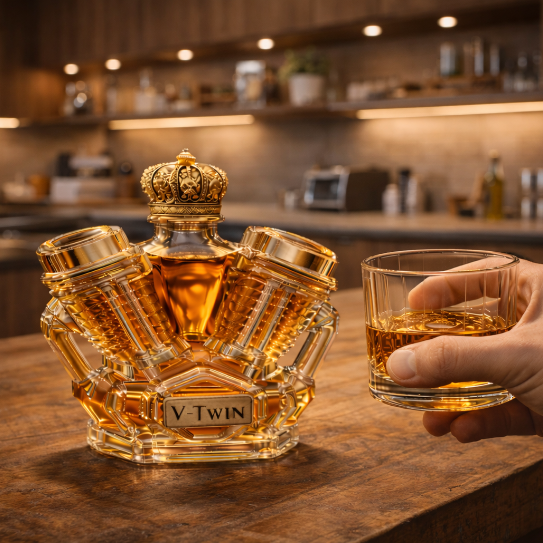 Whiskykaraf – Klassisk V8-udgave – billede 6