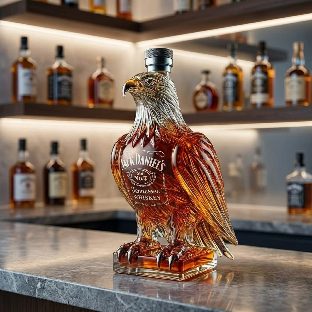 Whiskykaraf – Ørn – billede 2