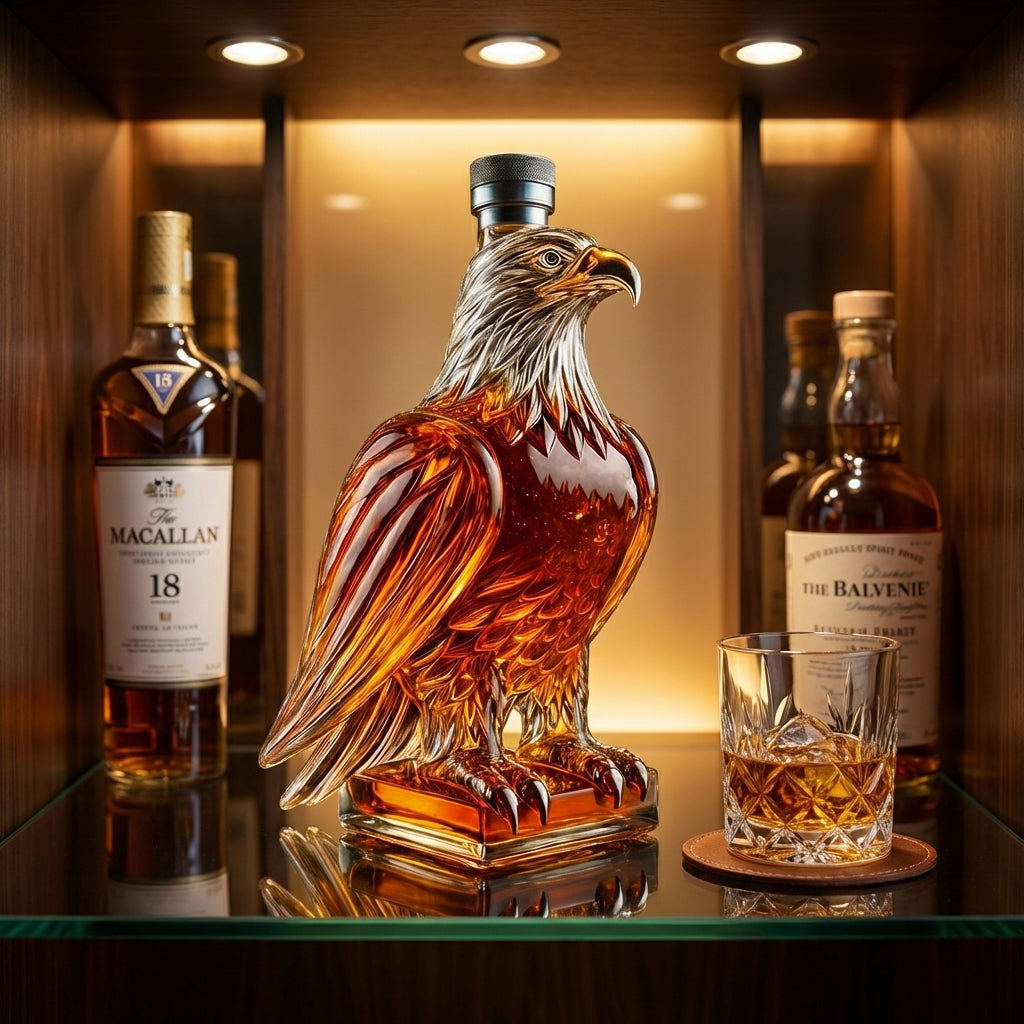 Whiskykaraf – Ørn – billede 4
