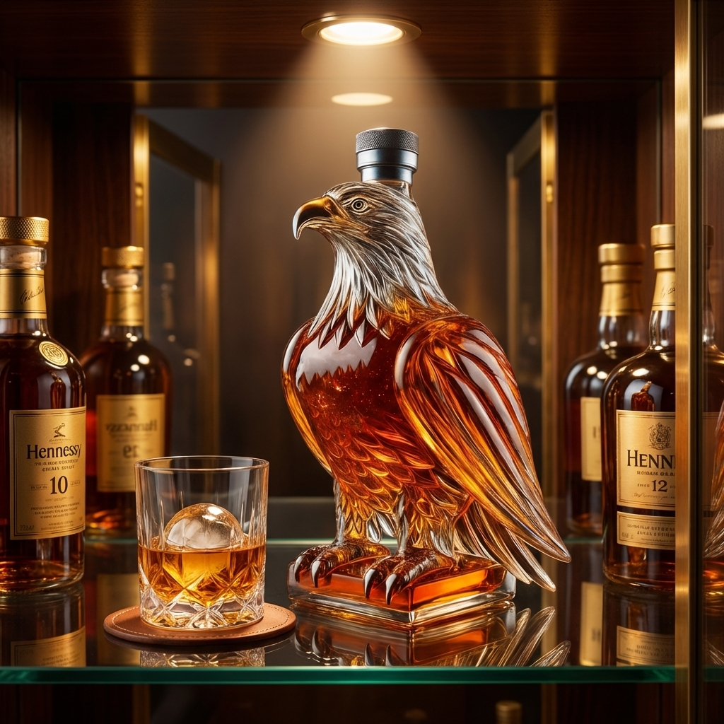 Whiskykaraf – Ørn – billede 8