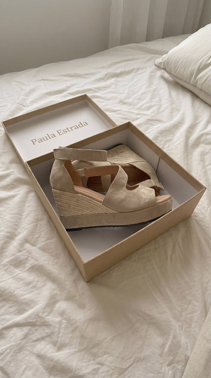 Monica | Elegante wedges med stabil hæl