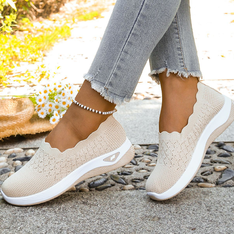 Sofie | Åndbare slip-on sko med blød sål
